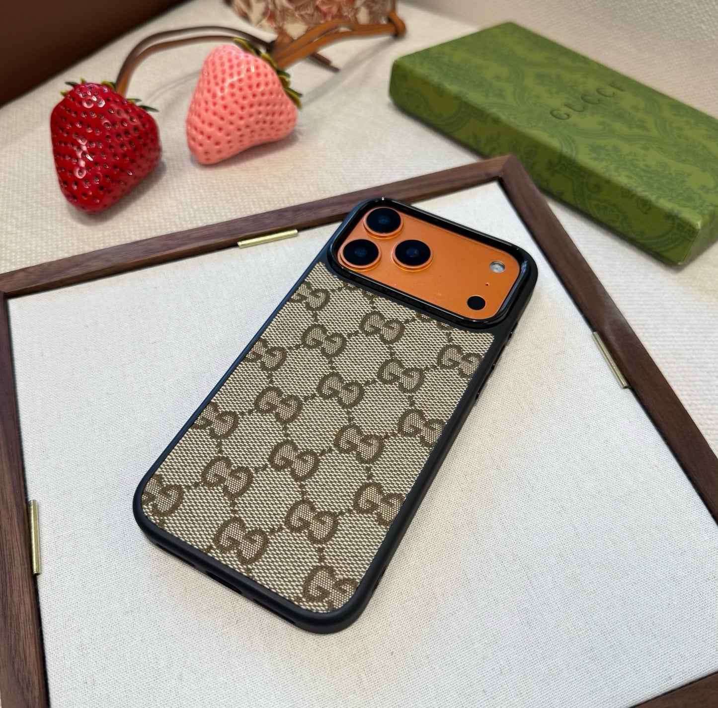 GG Luxury Designer MagSafe iPhone Case