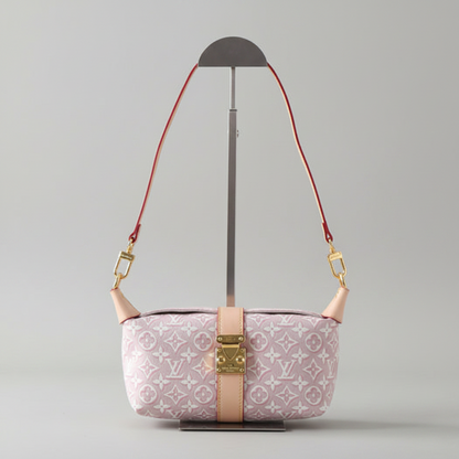 Denim Pochette Mia -Pink