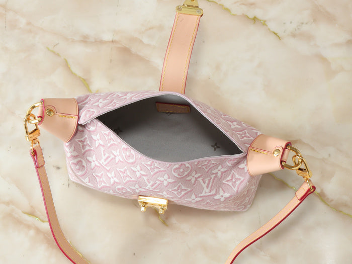Denim Pochette Mia -Pink