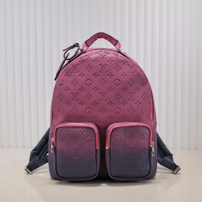 LV Virgil Backpack- Blue Pink