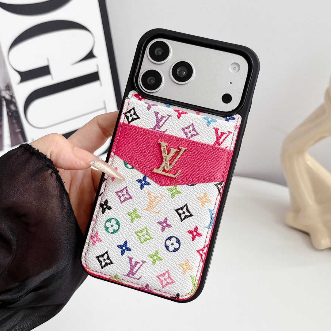 Luxe LV Case with Card Holder/Stand