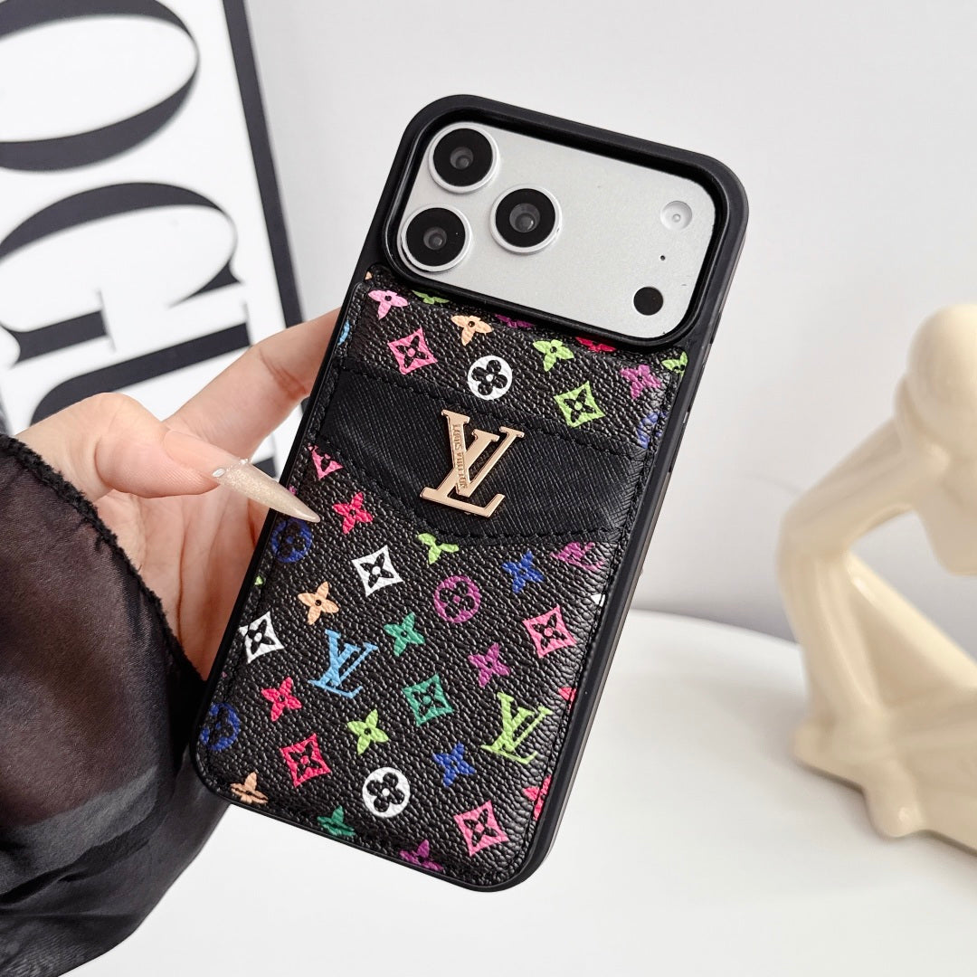 Luxe LV Case with Card Holder/Stand