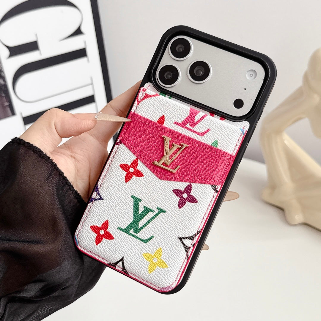 Luxe LV Case with Card Holder/Stand