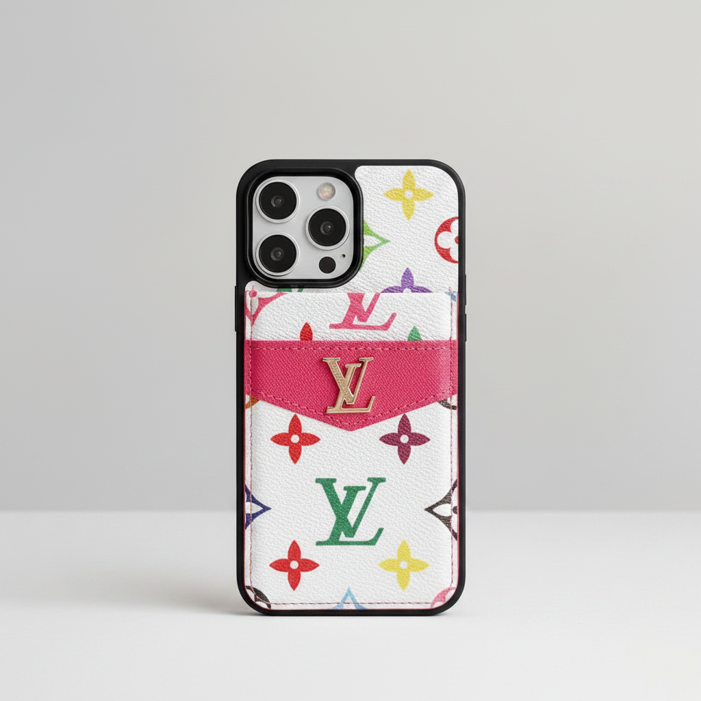 Luxe LV Case with Card Holder/Stand