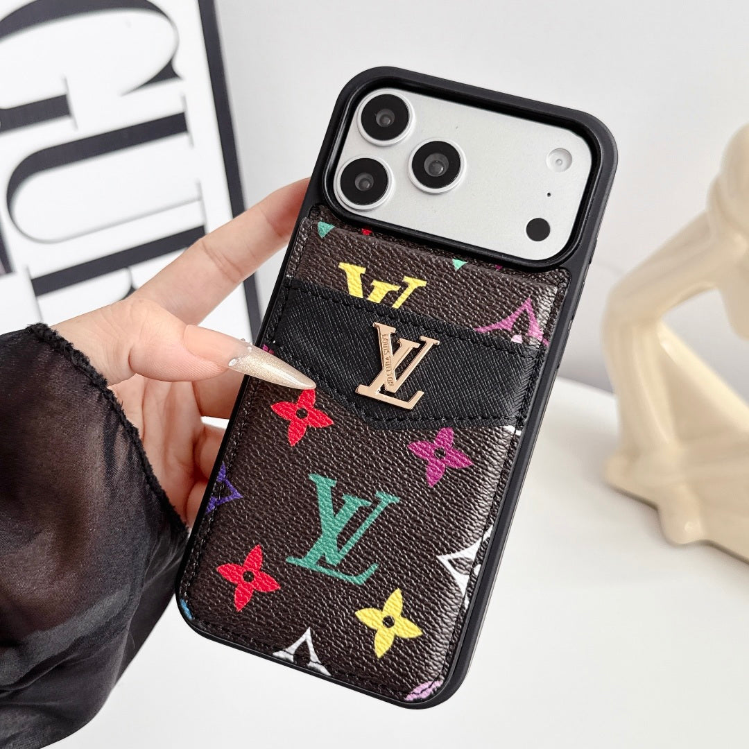 Luxe LV Case with Card Holder/Stand