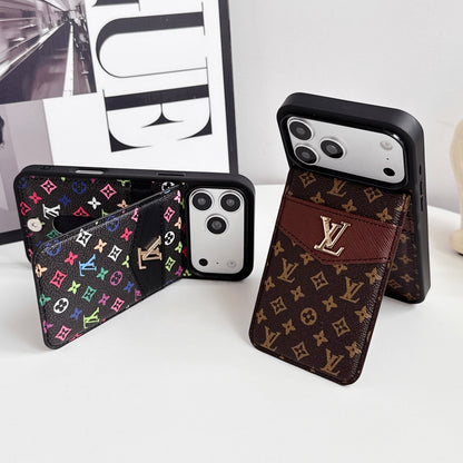 Luxe LV Case with Card Holder/Stand