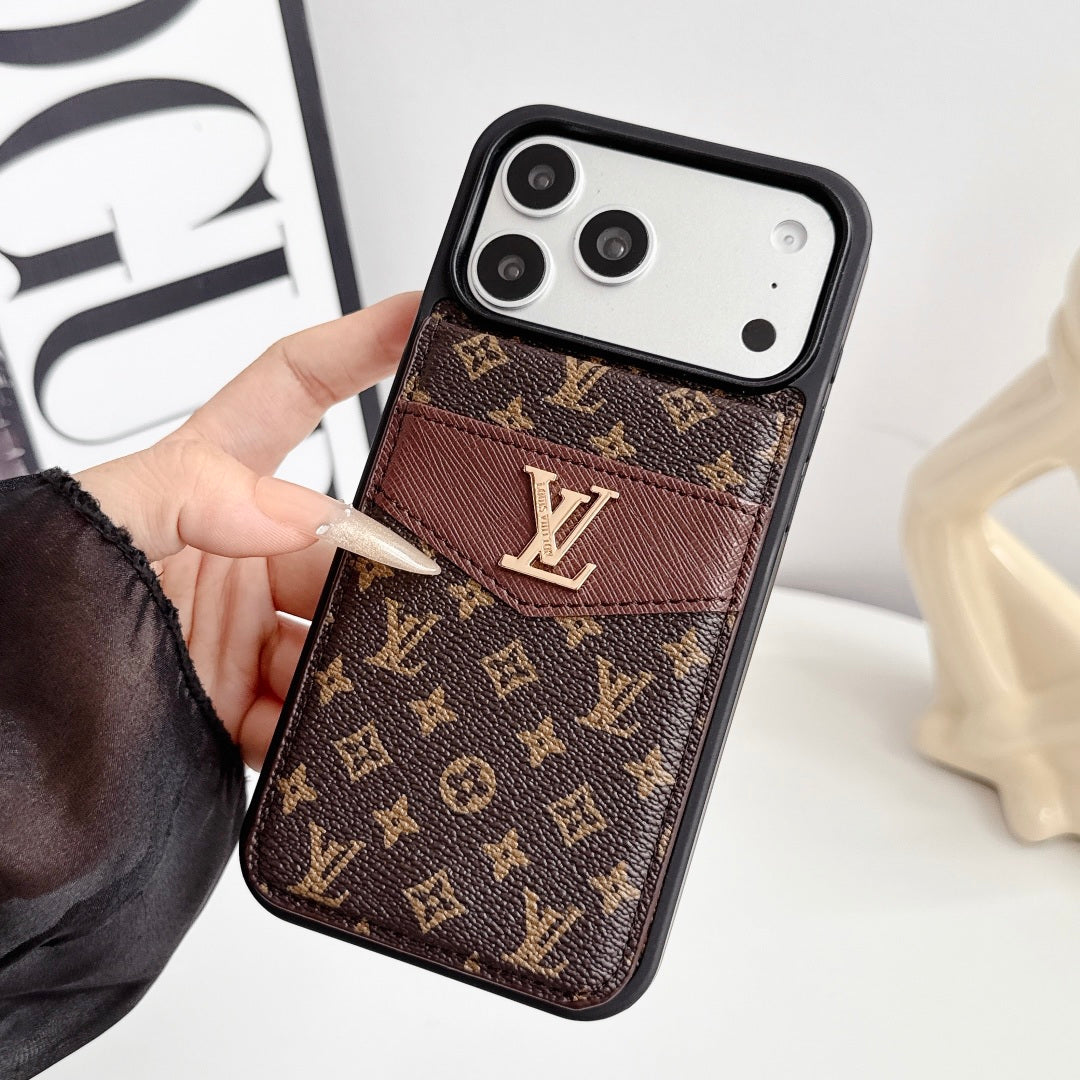 Luxe LV Case with Card Holder/Stand