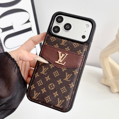 Luxe LV Case with Card Holder/Stand