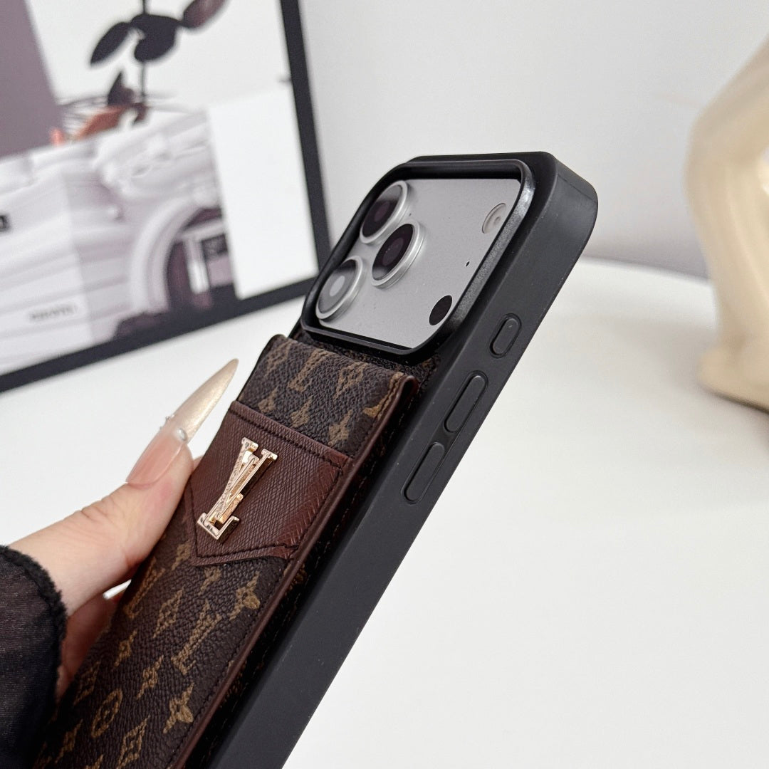Luxe LV Case with Card Holder/Stand