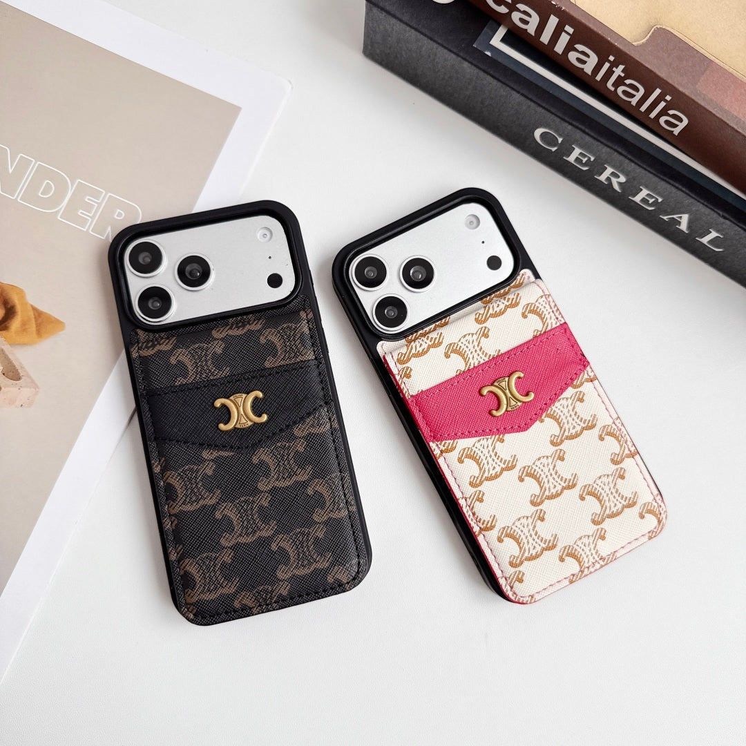 Triomphe  Case with Card Holder/Stand