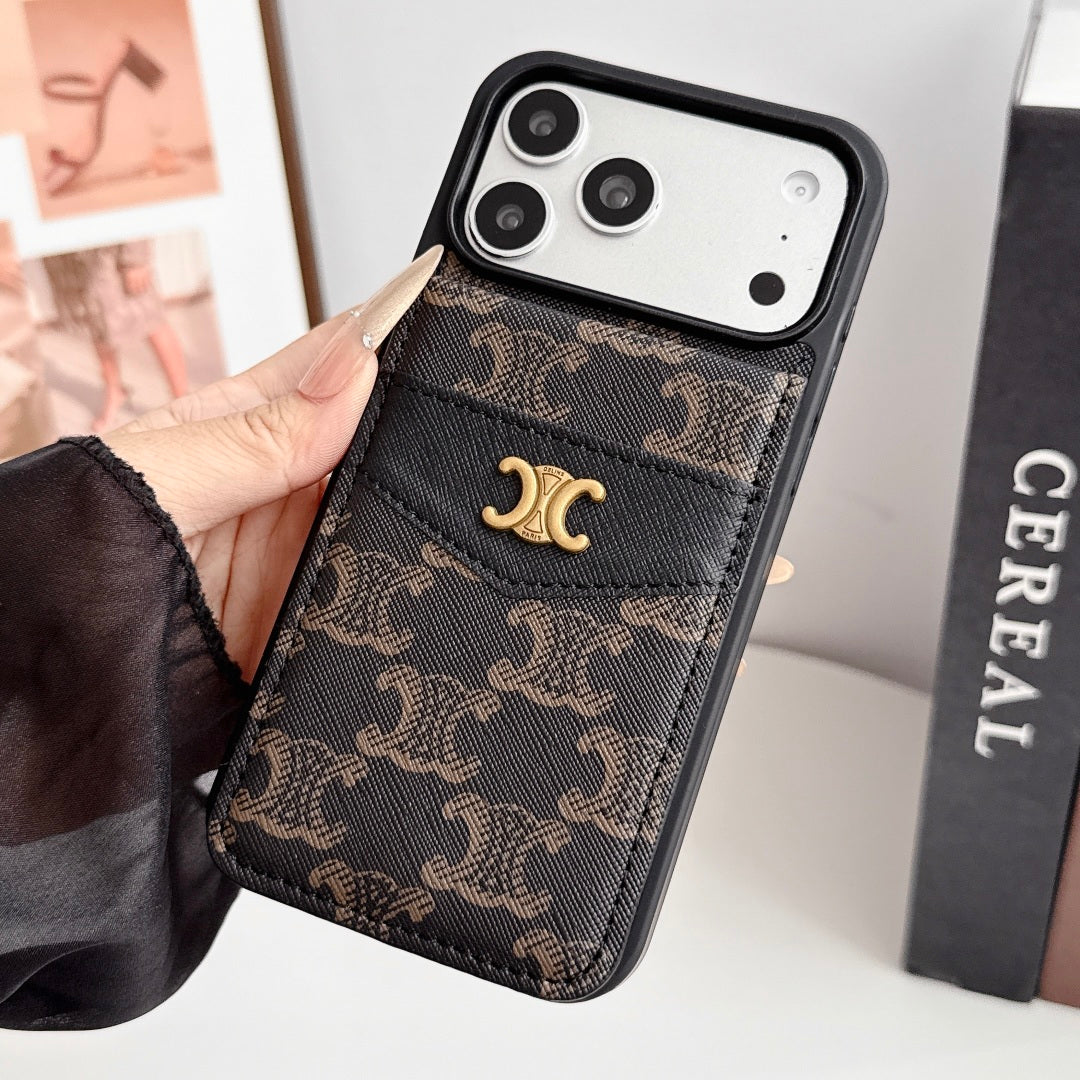 Triomphe  Case with Card Holder/Stand