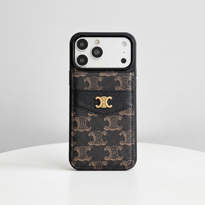 Triomphe  Case with Card Holder/Stand