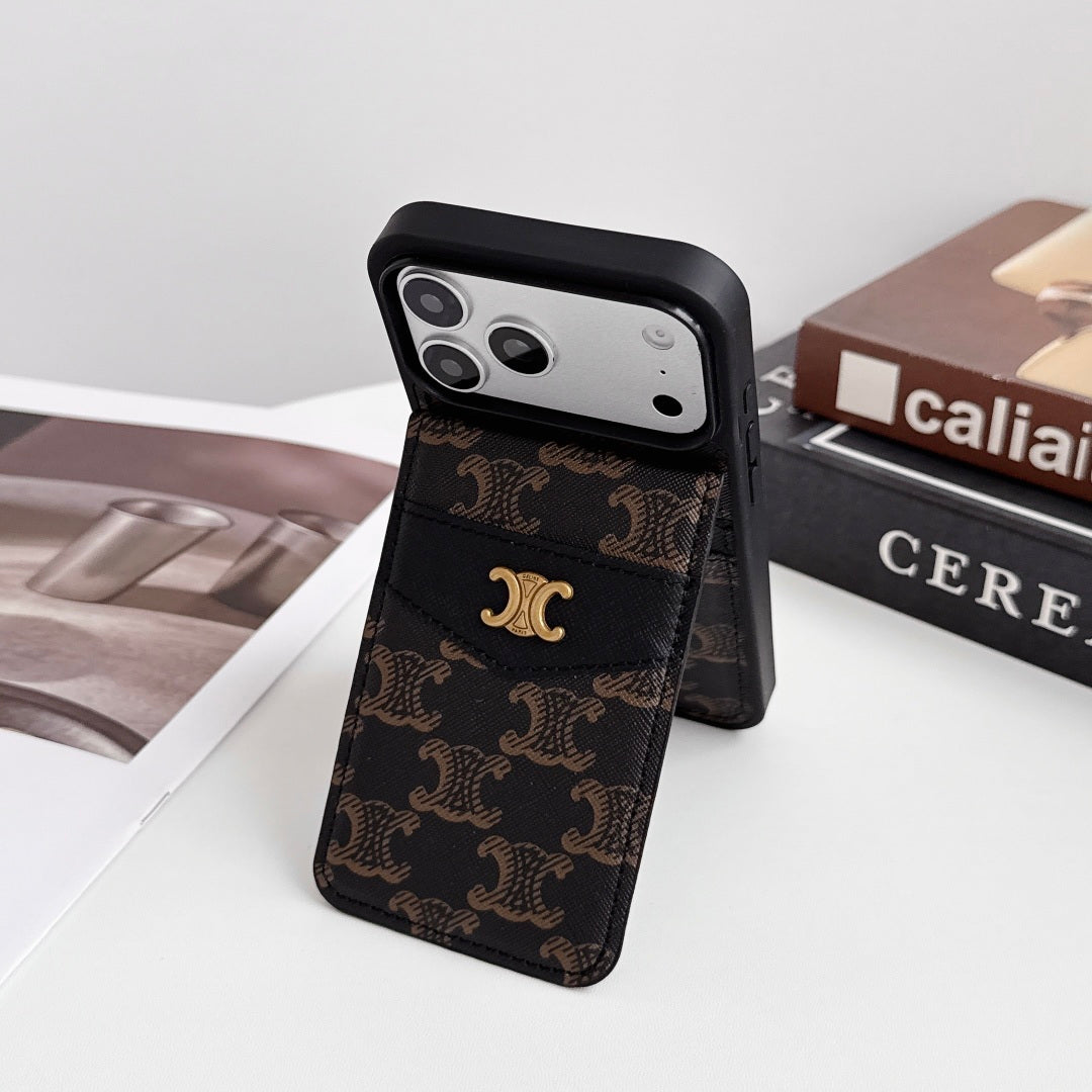 Triomphe  Case with Card Holder/Stand