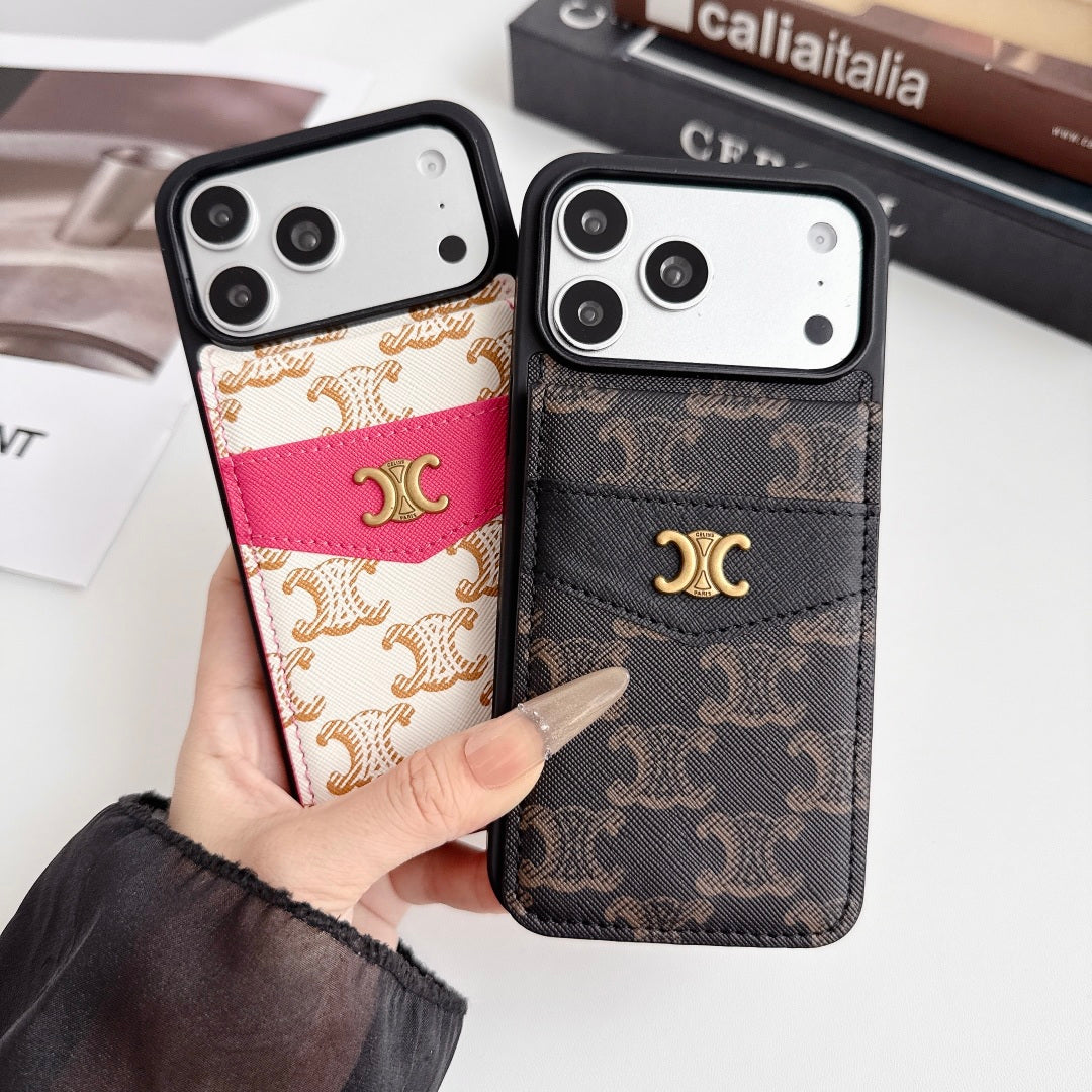 Triomphe  Case with Card Holder/Stand