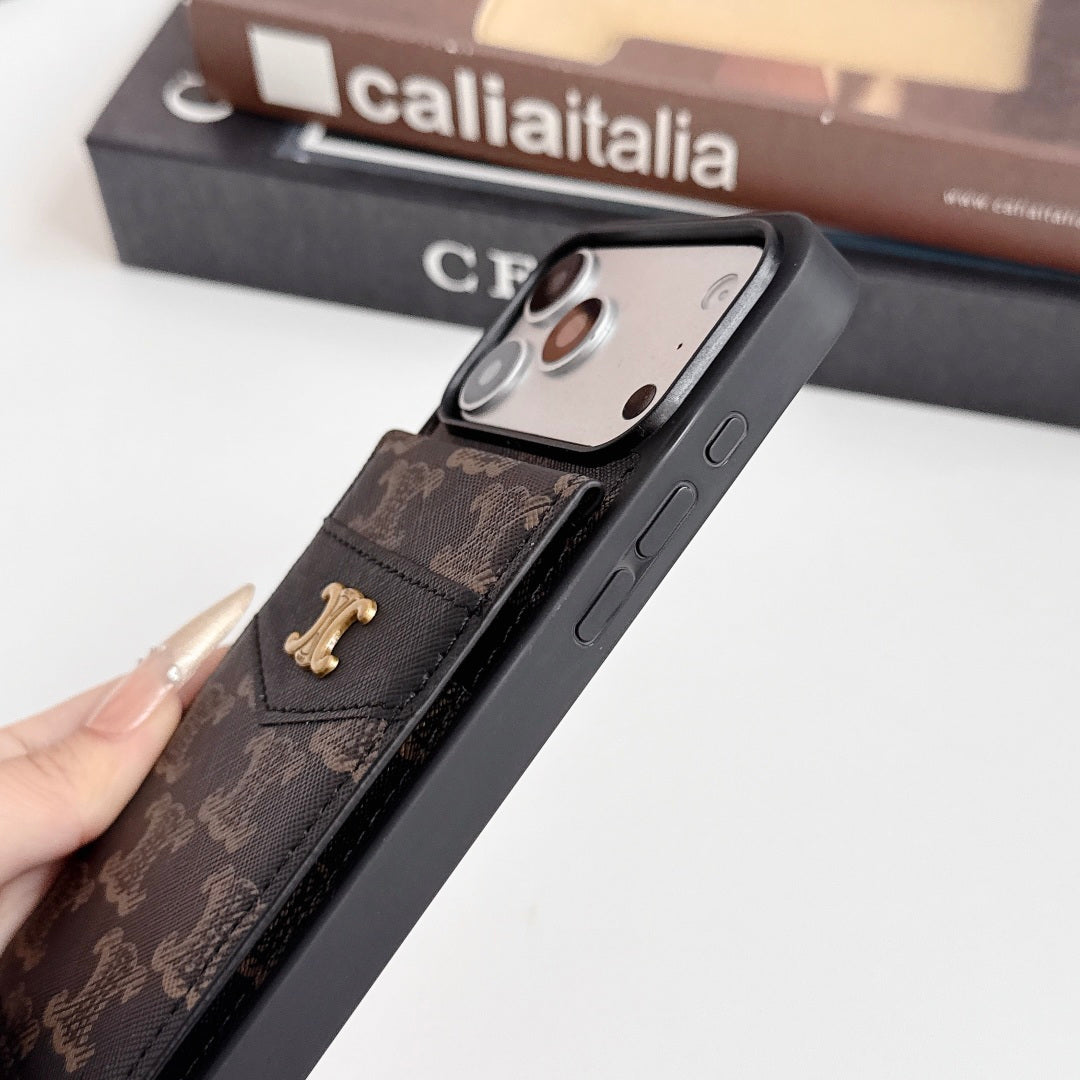 Triomphe  Case with Card Holder/Stand