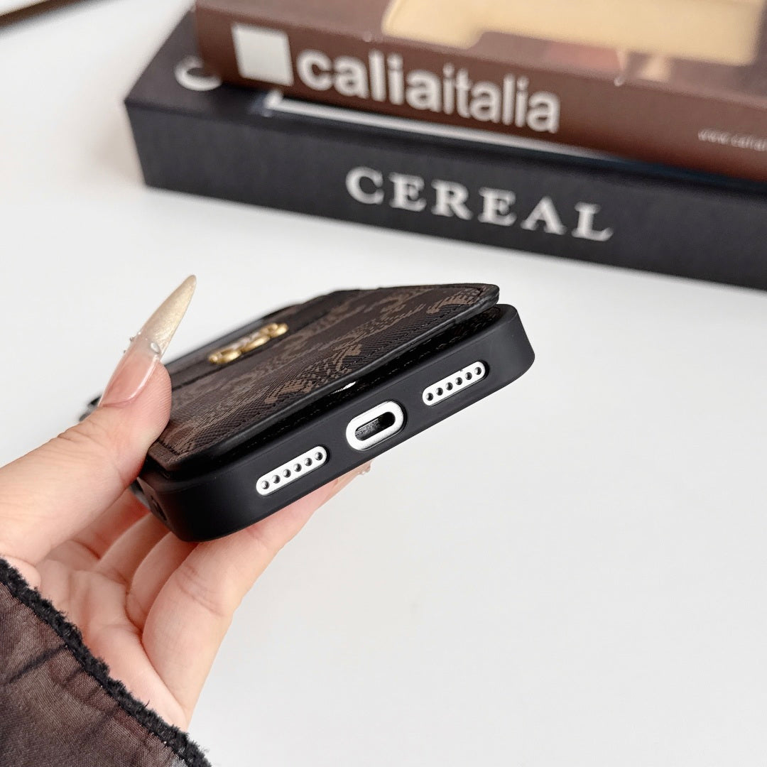 Triomphe  Case with Card Holder/Stand
