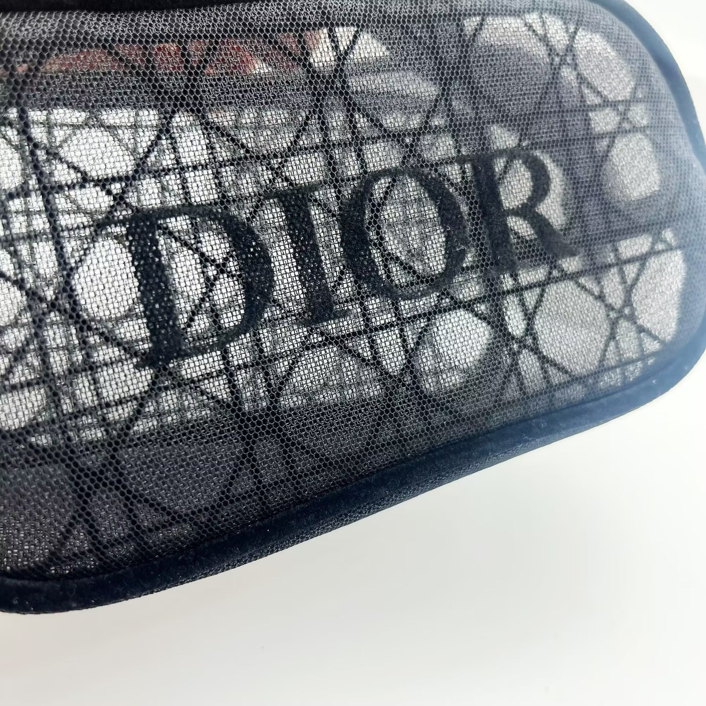 Christian Dior Beauty Mesh Cosmetic Bag