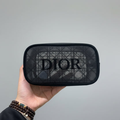 Christian Dior Beauty Mesh Cosmetic Bag
