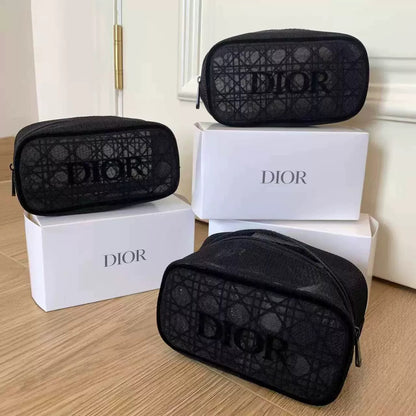 Christian Dior Beauty Mesh Cosmetic Bag