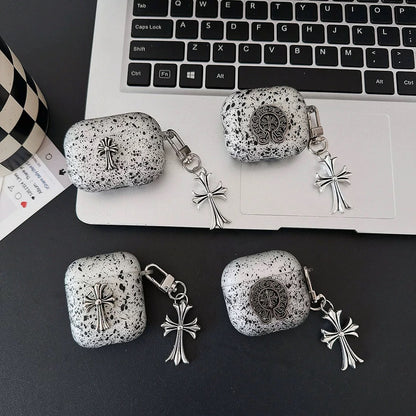 CR Heart Speckled AirPod Case