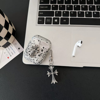 CR Heart Speckled AirPod Case