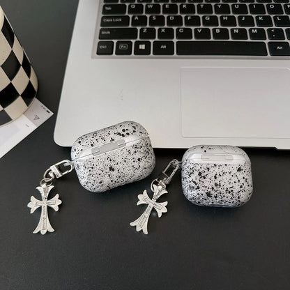 CR Heart Speckled AirPod Case