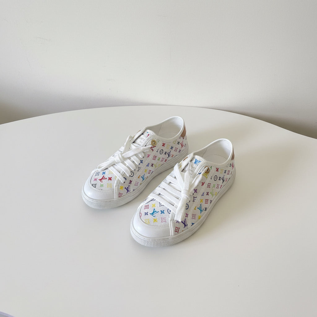 Multicolor Canvas Lagoon Sneaker