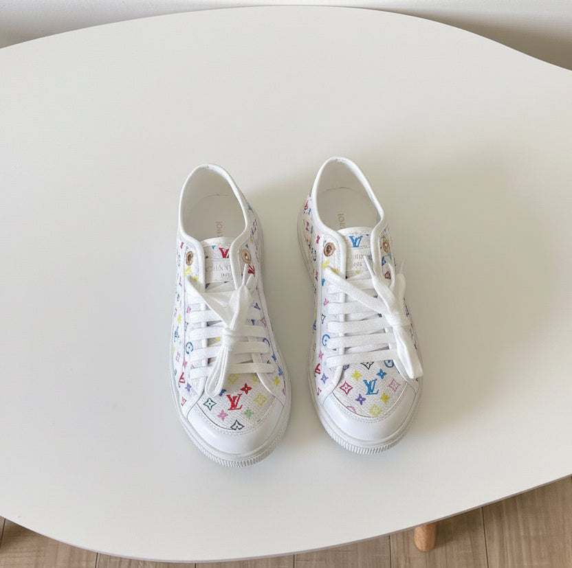 Multicolor Canvas Lagoon Sneaker