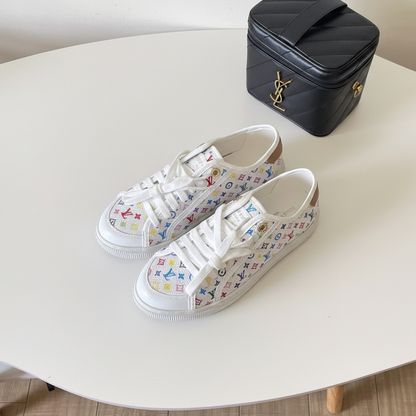 Multicolor Canvas Lagoon Sneaker