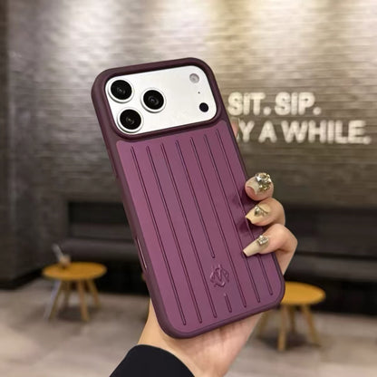 Luxury Aluminium  Case- Burgundy