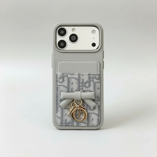CD Luxury Bow Case iPhone 14–18