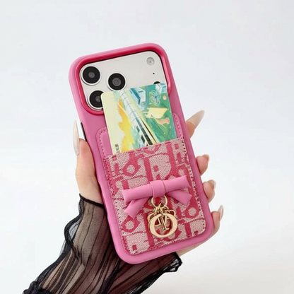 CD Luxury Bow Case iPhone 14–18