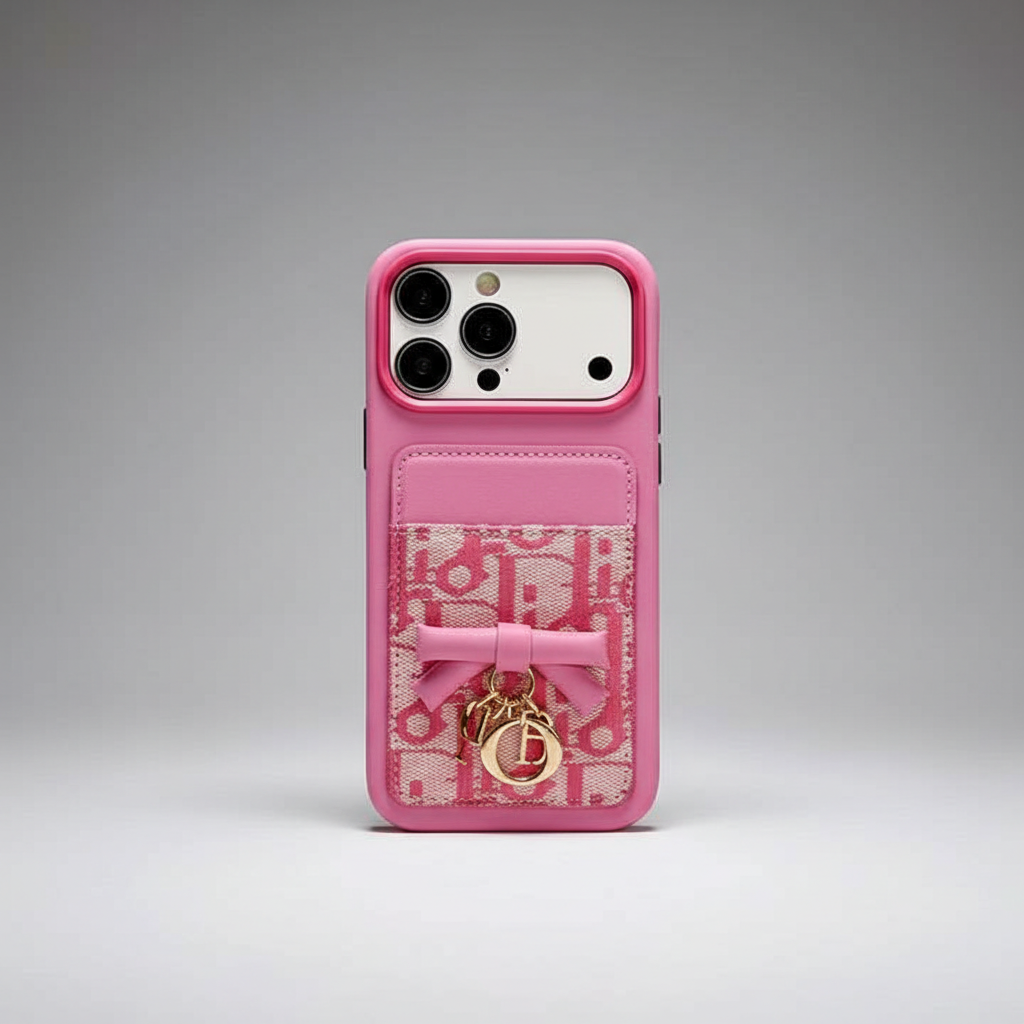CD Luxury Bow Case iPhone 14–18