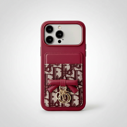 CD Luxury Bow Case iPhone 14–18