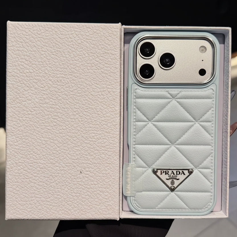Luxury Milano iPhone Case - Burgundy