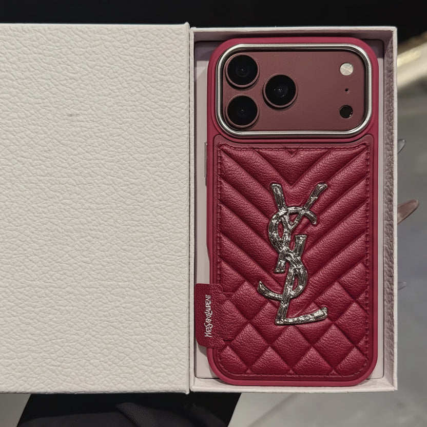 Luxury Saint iPhone Case - Blue