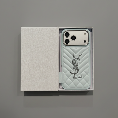 Luxury Saint iPhone Case - Blue
