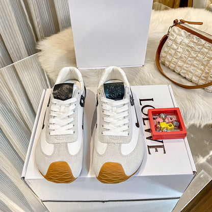 Ballerina Runner Sneaker Black/White