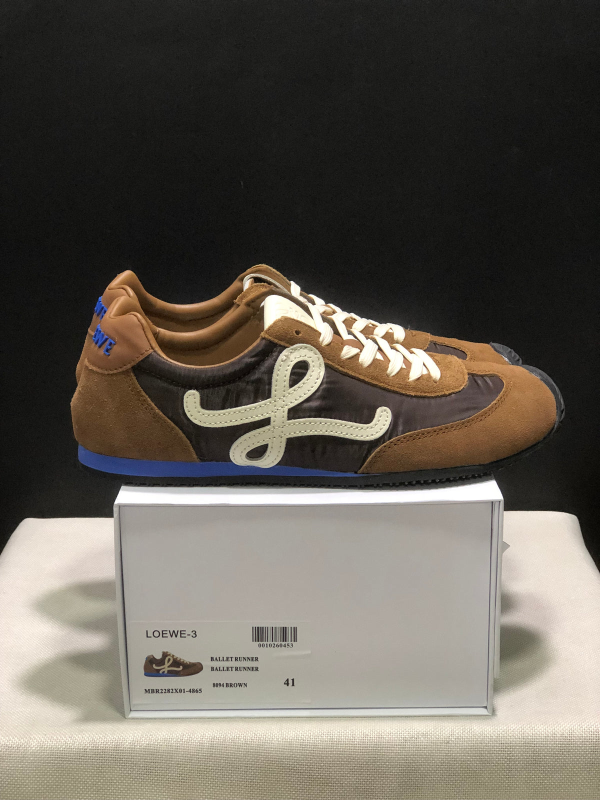 Ballerina Runner Sneaker Brown