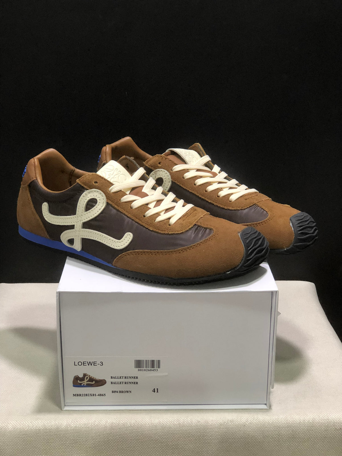 Ballerina Runner Sneaker Brown