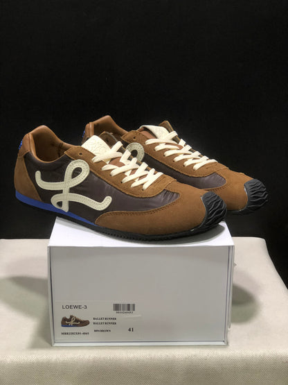 Ballerina Runner Sneaker Brown