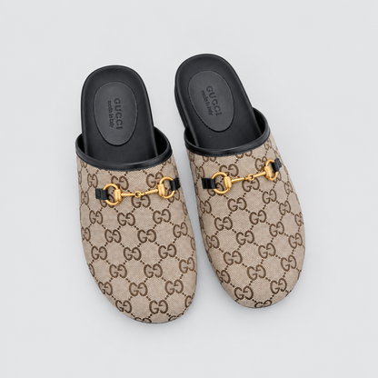 Supreme Canvas Mules -Black Trim
