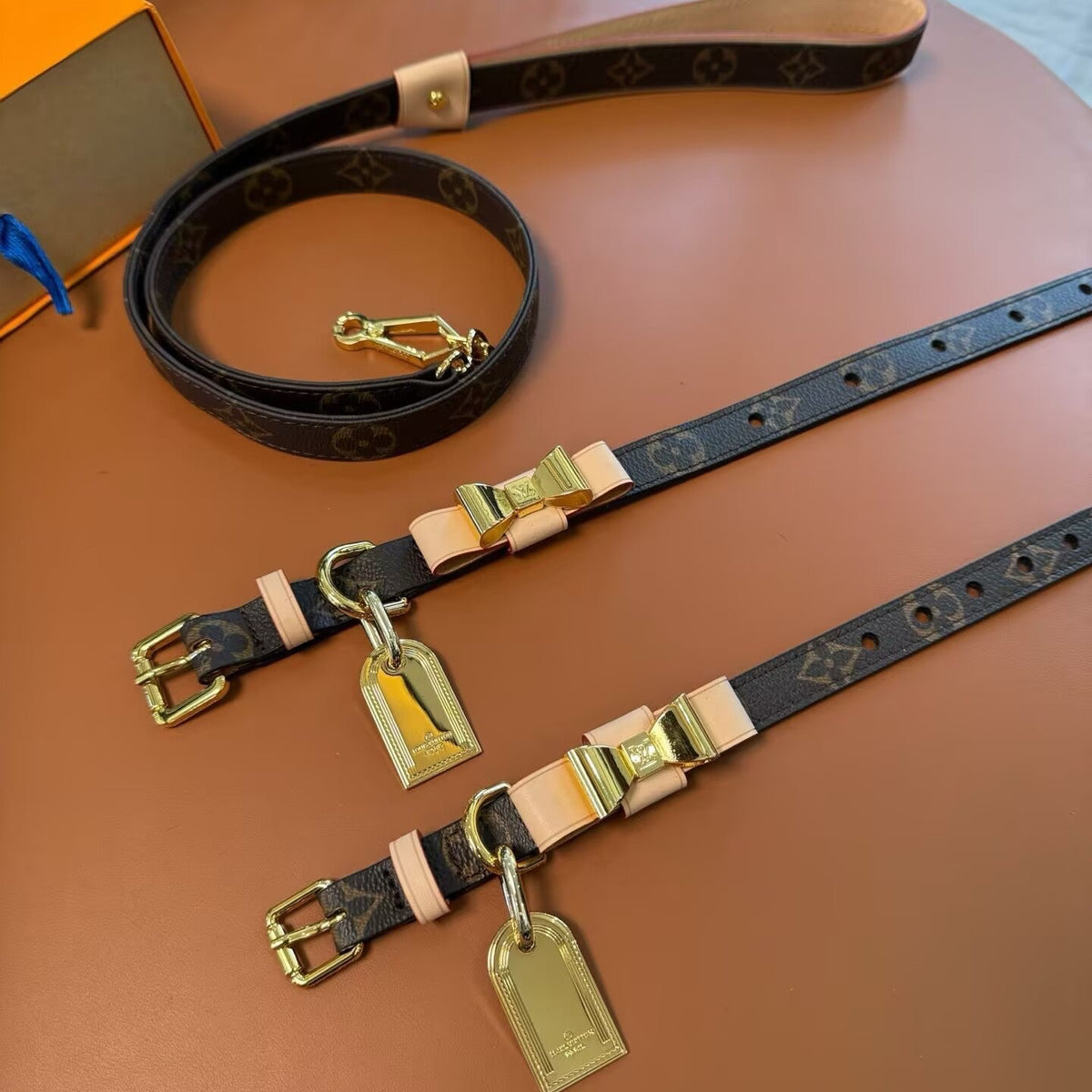 Luxury Pet Collar Leash Set