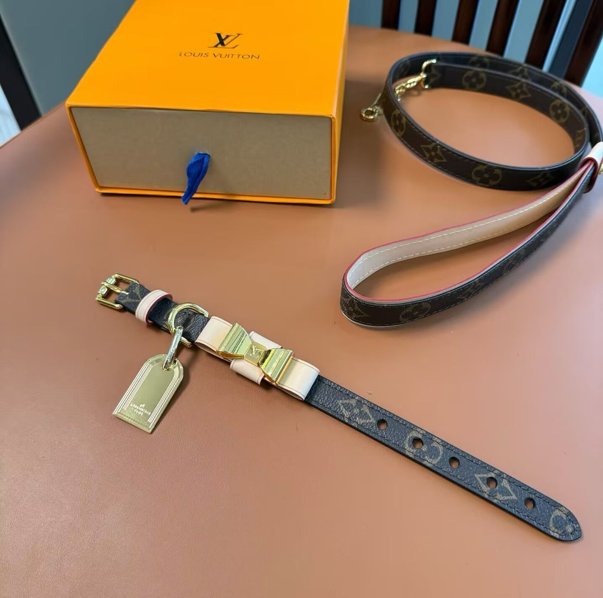 Luxury Pet Collar Leash Set