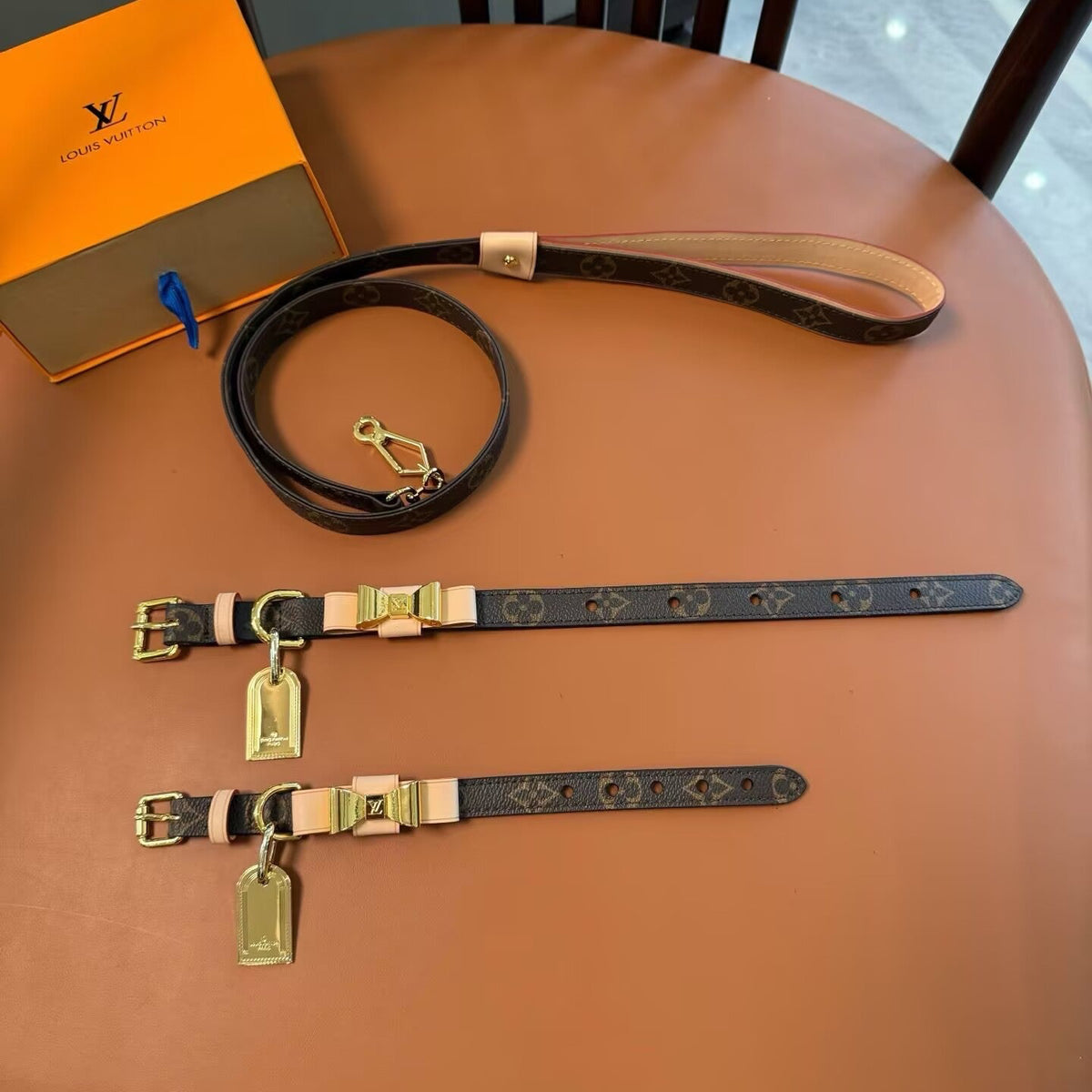 Luxury Pet Collar Leash Set
