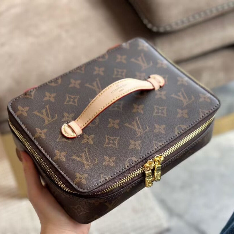Luxury Monogram Soft Jewelry Case