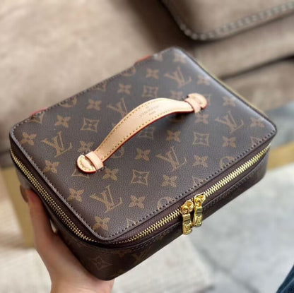 Luxury Monogram Soft Jewelry Case