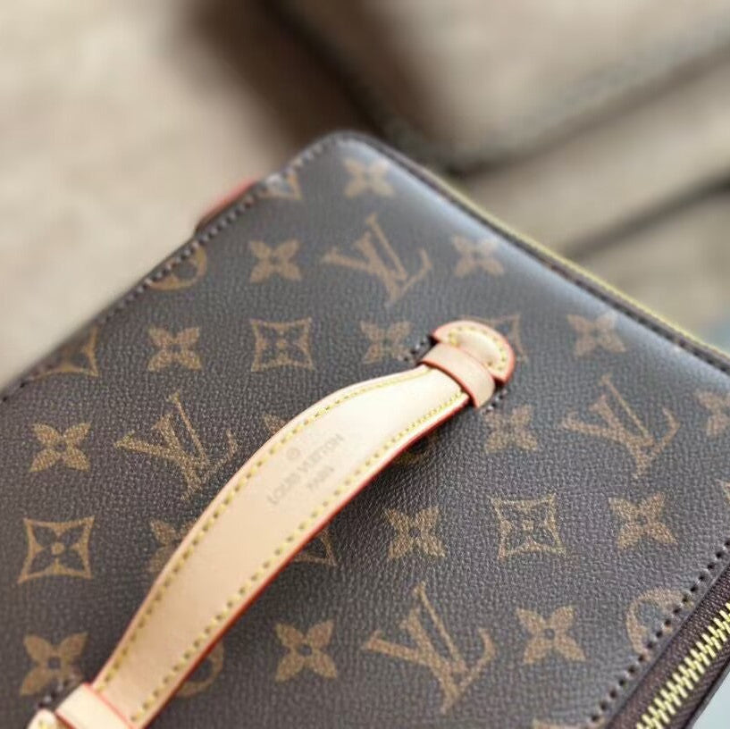 Luxury Monogram Soft Jewelry Case