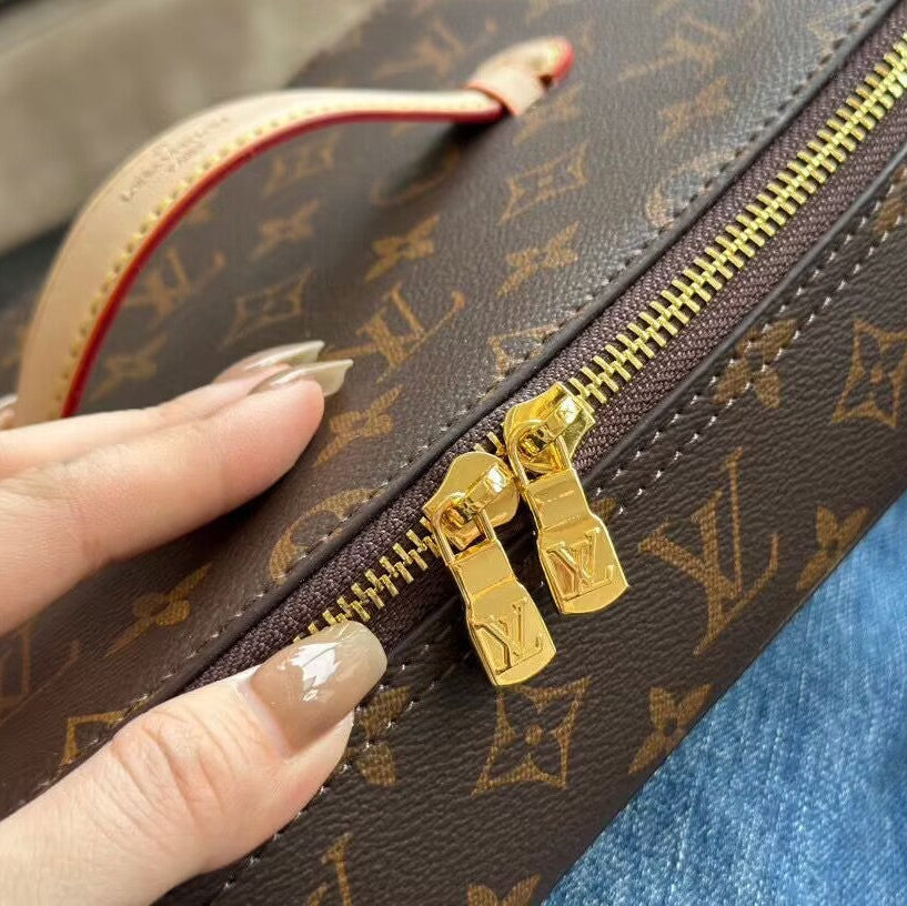 Luxury Monogram Soft Jewelry Case