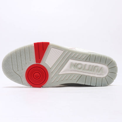 1V Monogram Trainer Sneakers - White